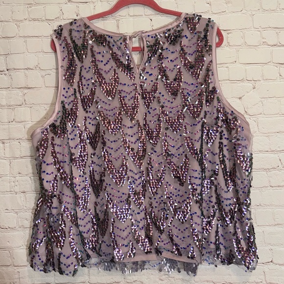 TORRID Sequin Shell Crop Top, Size 2X - Picture 11 of 12